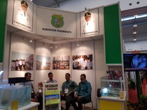 Pemkab Pasangkayau Tampilkan Potensi Vaname di Apkasi Otonomi Expo 2018