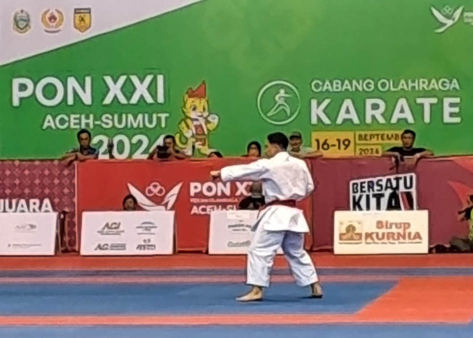 Langkah Karate Sulbar Terhenti di Perempat Final PON XXI Aceh Sumut 2024