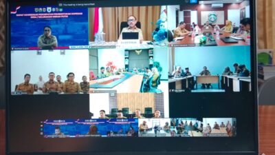 Respon Cepat Instruksi Presiden, Gubernur Suhardi Duka Gelar Rakor Virtual Bahas Pembentukan Koperasi Desa